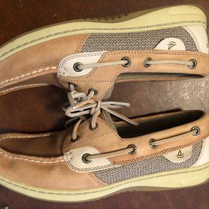 Sperry Koifish Beige Womens Boat Shoes